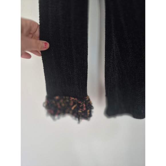 VINTAGE NWT Gantos Chenille Knit Cardigan SweaterMedium Multicolor Button Front‎ - Picture 6 of 16